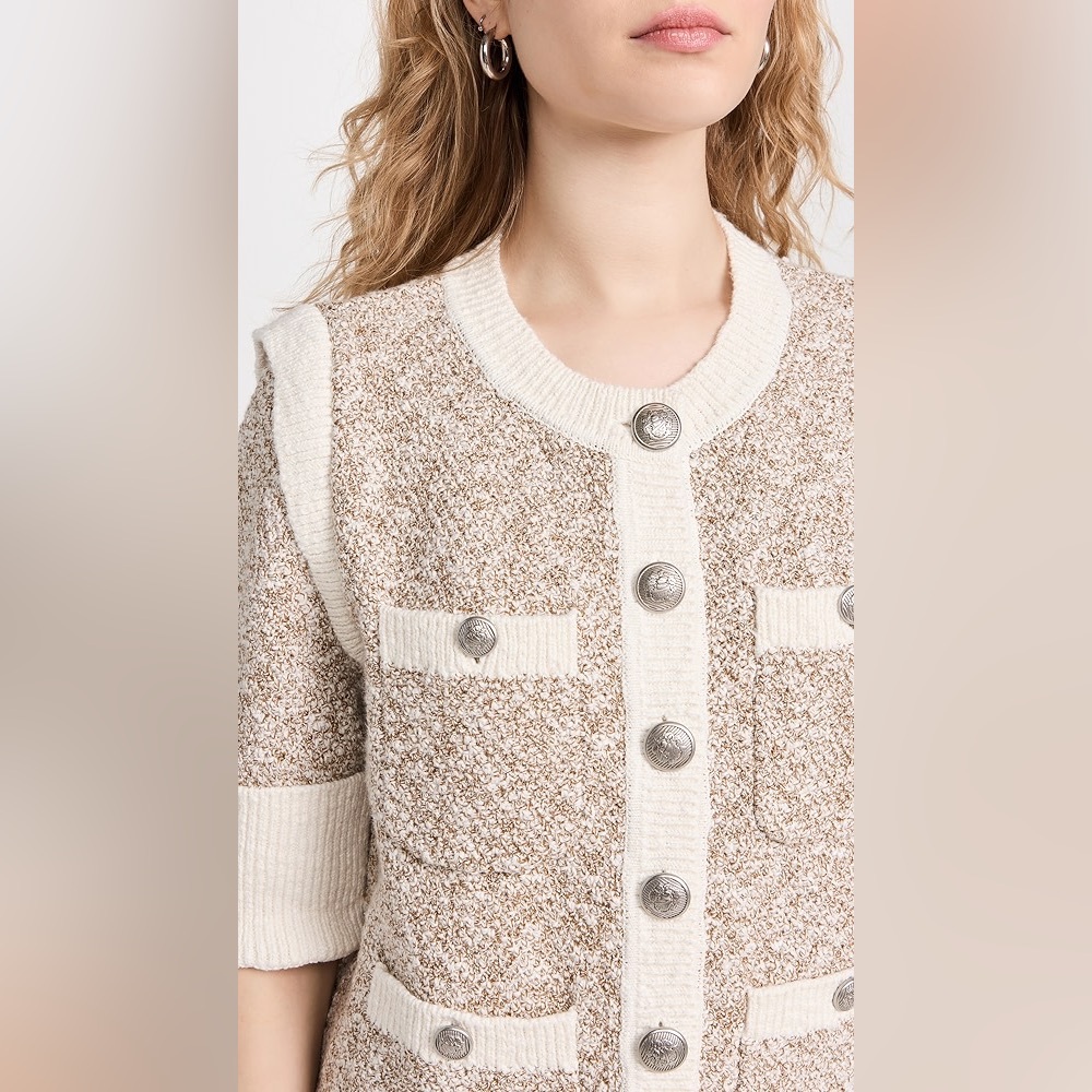 NWT $598 Veronica Beard Kaufman Knit Jacket - Picture 5 of 14